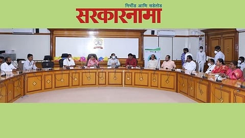 PCMC Mayor Mai Dhore & Commissioner Rajesh Patil