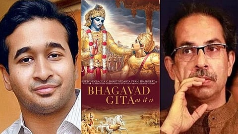 Nitesh Rane, Uddhav Thackeray