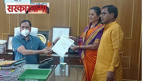 BJP Corporator Hemlata Kandekar.