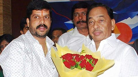 Sandesh Sawant and Narayan Rane