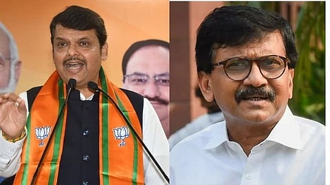 Devendra Fadnavis, Sanjay Raut