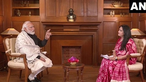 Modi`s interview to ANI