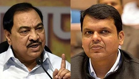 Eknath Khadse, devendra fadnavis