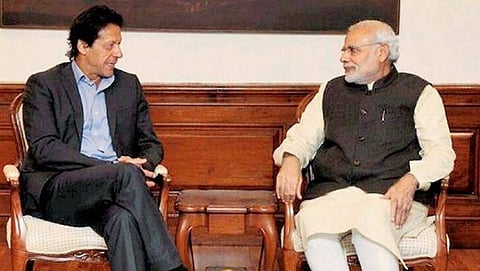 PM Imran Khan and PM Narendra Modi