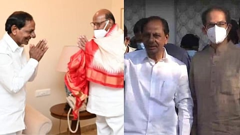Sharad Pawar, K. Chandrasekar Rao, Uddhav Thackeray