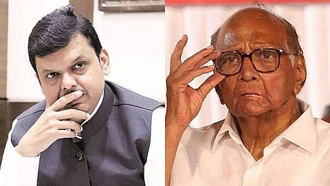 Devendra Fadnavis, Sharad Pawar