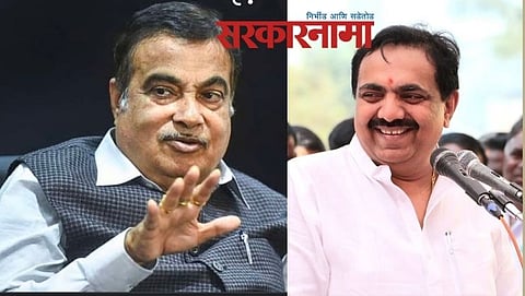 जयंत पाटलांचे काम चार महिन्यांत मार्गी लावण्याचा गडकरींचा शब्द