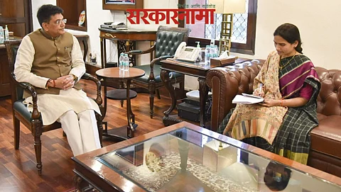 Piyush Goyel & Dr Bharti Pawar