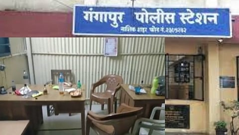 Gangapur Police station, Nashik police latest news, Police drunk liquer in police chowki News