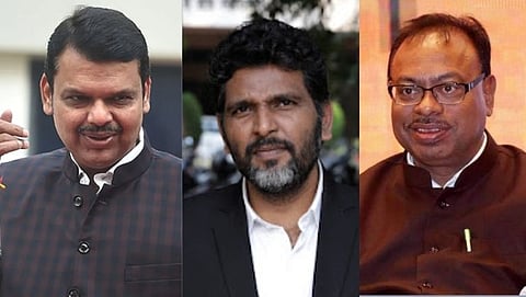 Devendra Fadnavis, satish uke, Chandrashekhar Bawankule