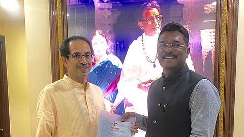 Uddhav Thackeray and Pratap Sarnaik