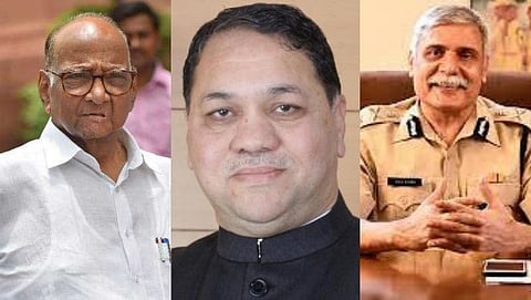 Sanjay Pandey, Sharad Pawar, Dilip Walse Patil