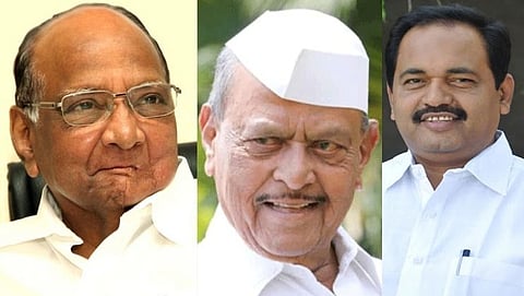 Sharad Pawar-Baliram Sathe-Mahesh Kothe