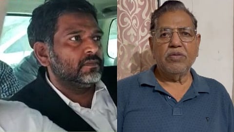 Satish Uke &His Father