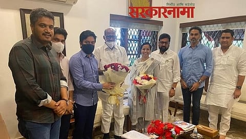 Sharad Pawar, Rohit Pawar, Atul Benke