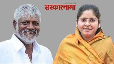 MLA Dilip Borase & Ex MLA Deepika Chavan