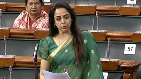 Hema Malini in Parliament