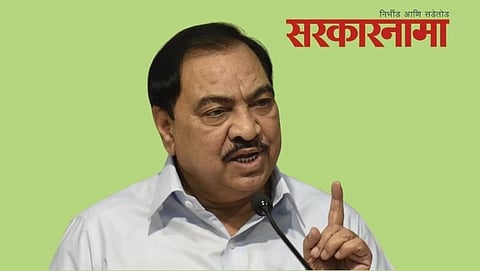 Ncp Leader Eknath Khadse