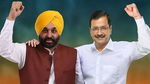 Bhagwant Mann & Arvind Kejriwal | Punjab AAP news | Punjab election 2022 results