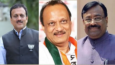 Girish Mahajan -Ajit Pawar-Sudhir Mungantiwar