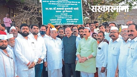 MP Dr Subhash Bhamre & BJP leaders