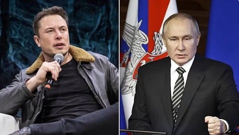 Elon Musk and Vladimir Putin, Elon Musk challenges Vladimir Putin News
