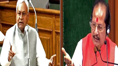 Nitish Kumar and Vijay Kumar Sinha