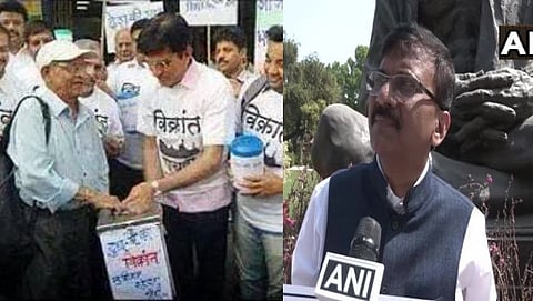 Kirit Somiaya| Sanjay raut