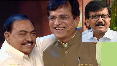 Eknath Khadse, Kirit Somaiya, sanjay raut