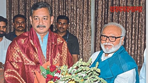 Chhatrapati Sambhajiraje & Chhagan Bhujbal