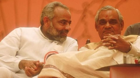 Narendra Modi and Atal Bihari Vajpayee