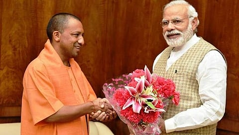 Yogi Adityanath, Narendra Modi