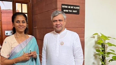 Supriya Sule, Ashwini Vaishnaw