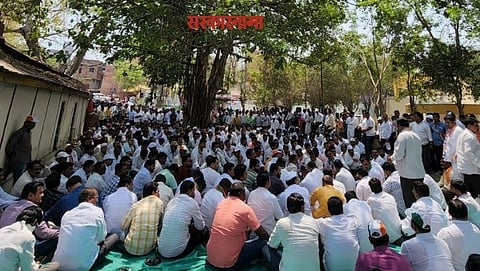 Silver Oak Attack:बारामतीत गोविंदबागेसमोर राष्ट्रवादीचे कार्यकर्ते संतप्त