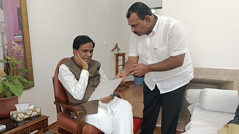 Raosaheb Danve and Samdhan Autade