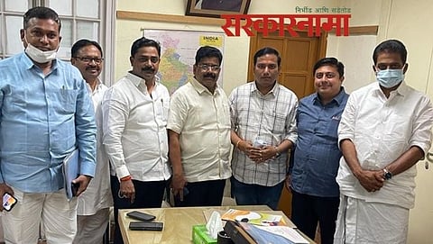 Congress MLA with Venugopal