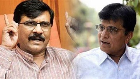 sanjay raut, Kirit Somaiya