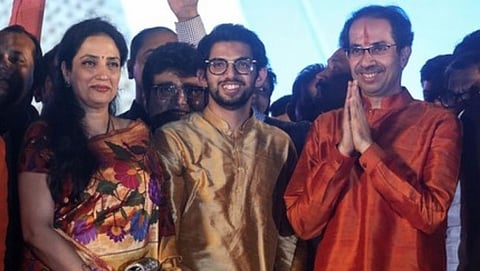 Rashmi Thackeray, Aditya Thackeray, CM Uddhav Thackeray