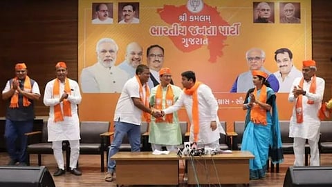 Gujarat AAP Leaders Joins BJP, Gujrat AAP News