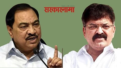 Eknath Khadse & Jitendra Awhad