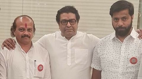 Vasant More, Raj Thackeray and Sainath Babar