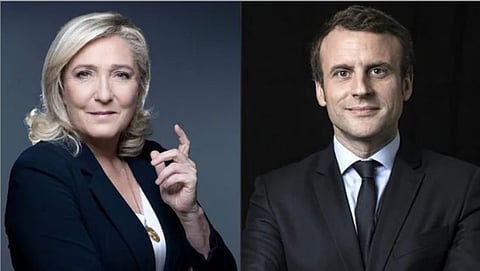 Marine Le Pen, Emmanuel Macron