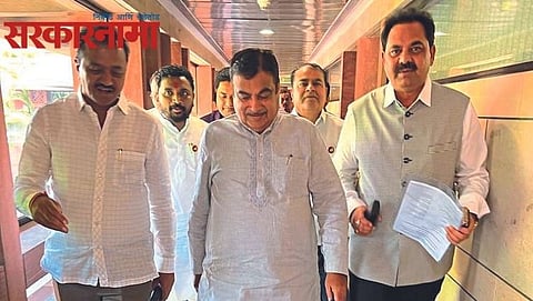 Nitin Gadkari & Anil Patil