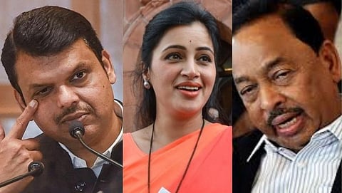 Devendra Fadnavis-Navneet Rana-Narayan Rane