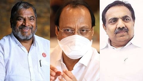 Raju Shetti-Ajit Pawar-Jayant Patil