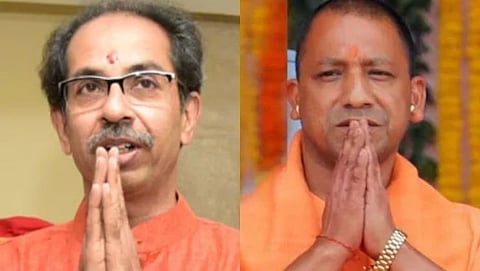 Uddhav Thackeray, Yogi Adityanath