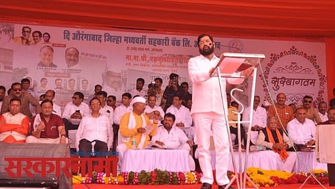 Minister Eknath Shinde