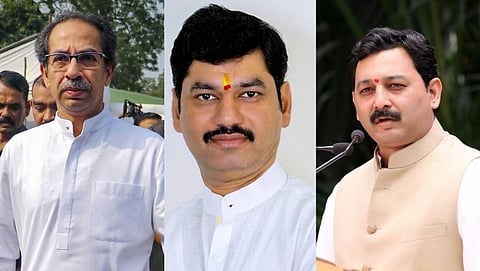 Uddhav Thackeray-Sambhaji Raje-Dhananjay Munde