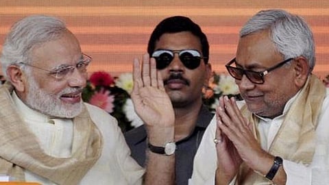 Narendra Modi and Nitish Kumar