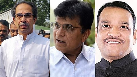 Uddhay Thackeray-Shrirang Barne-Kirit Somaiya